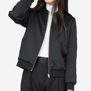 Everlane The E2 Bomber Jacket in Black